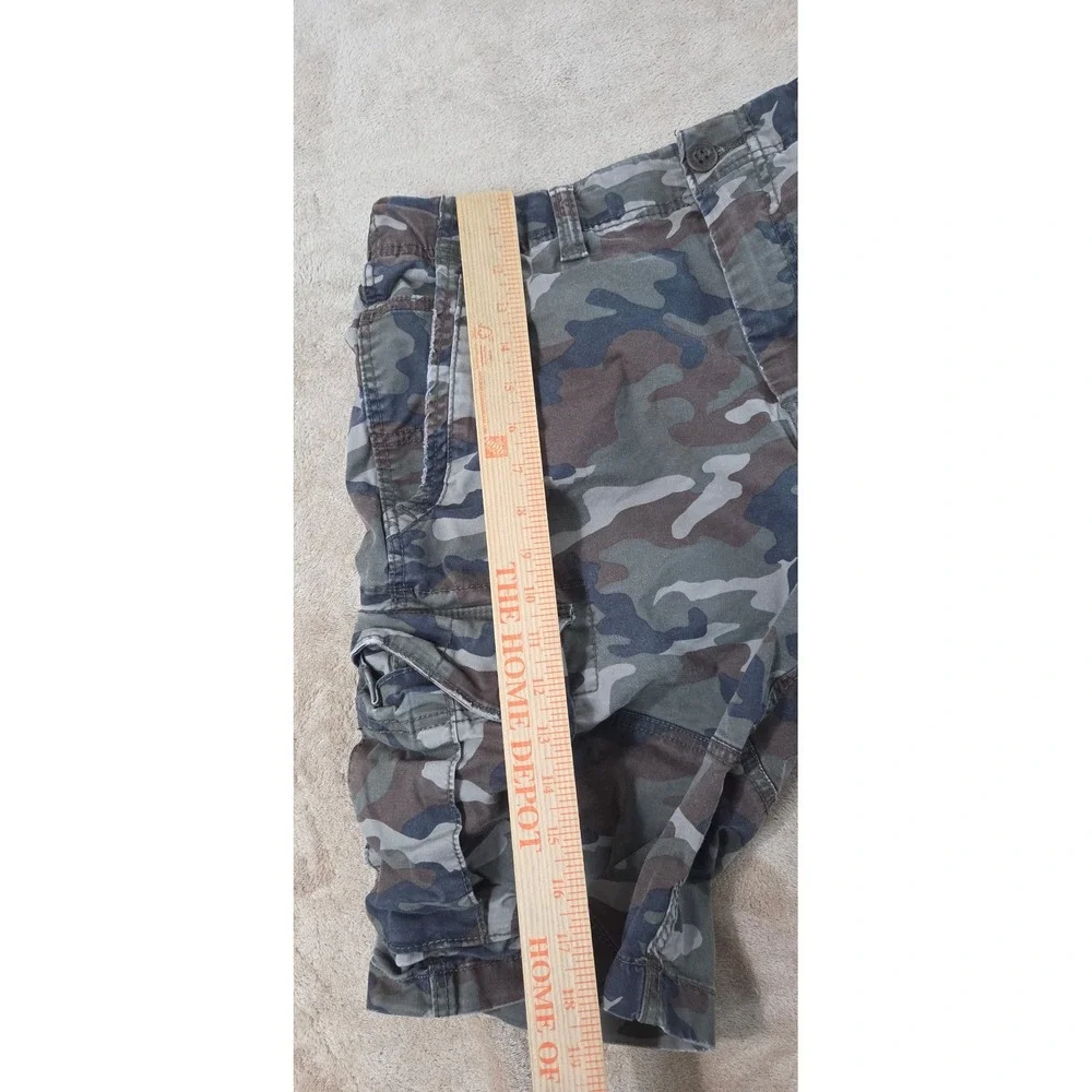 American Eagle Flex Camouflage Cargo Shorts Men's Size 33(32) Cotton GOOD